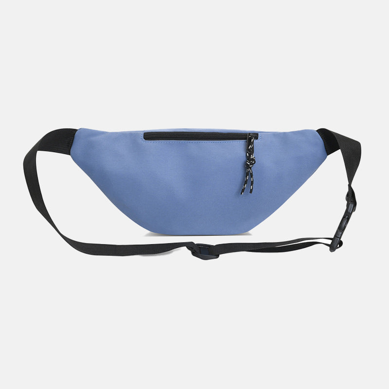 Women’s Oxford Cloth Double Zipper Fanny Packs image