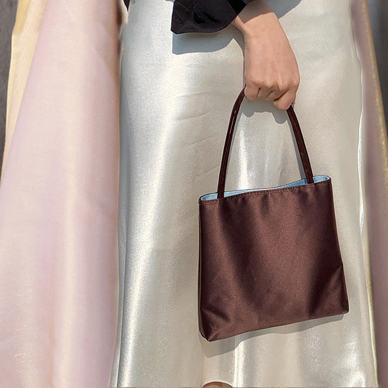 Women’s Satin Silk Tote Bags image 5