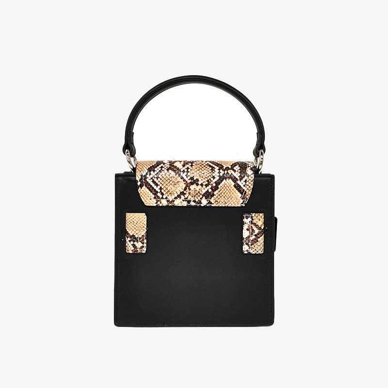 Women’s Python Genuine Leather Handbags with Shoulder Strap image 2