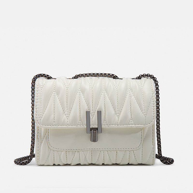 Women’s Quilted Flap Crossbody Bag image 8