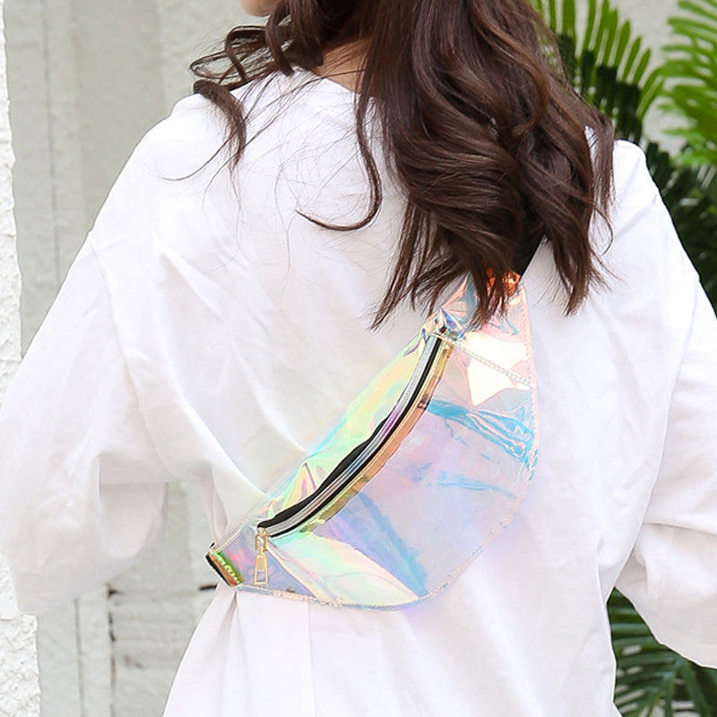 Women’s Holographic Clear PVC Fanny Packs image 3