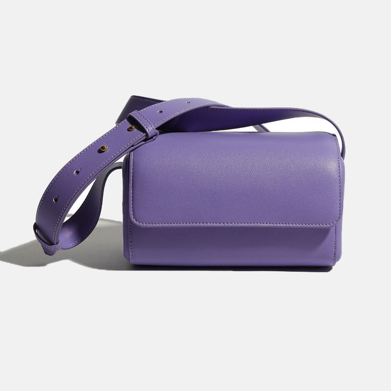 Women’s Genuine Leather Minimal Small Shoulder Bags image