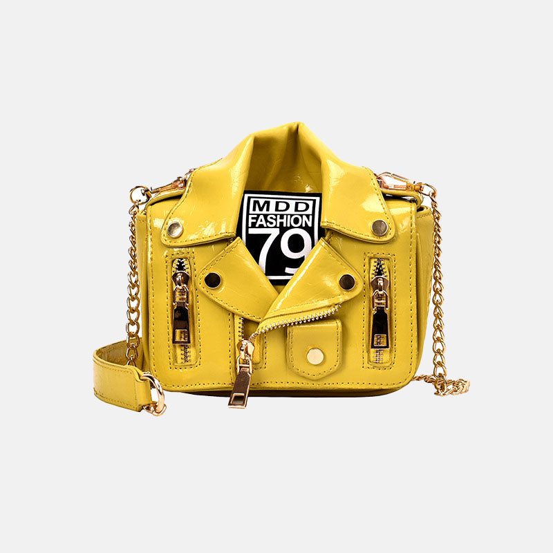 Women’s Jacket Flap Crossbody Bags in Vegan Leather image