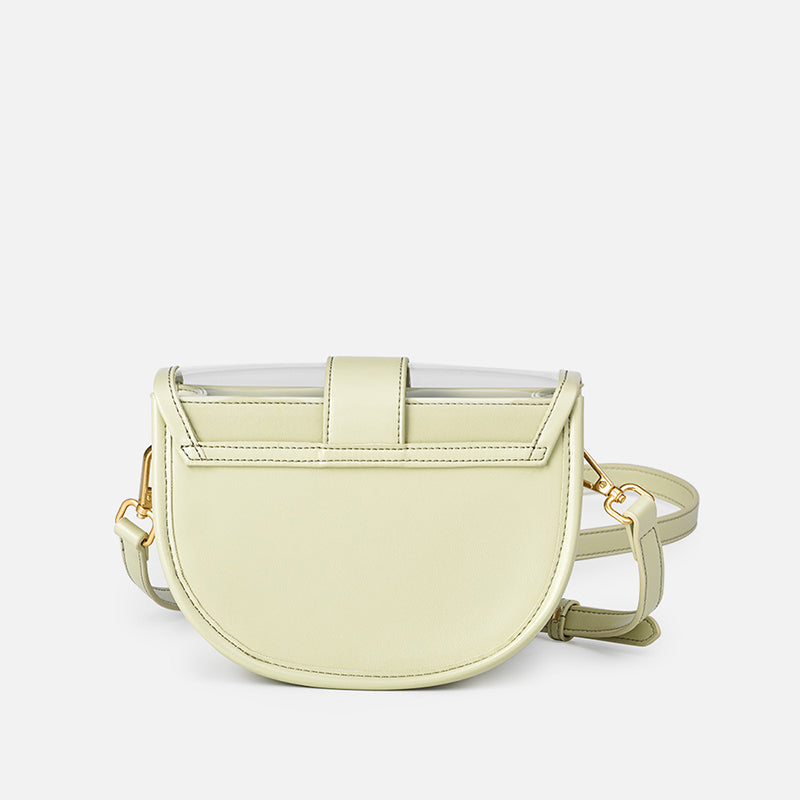 Women’s Clear PVC Saddle Shoulder Bags image 2