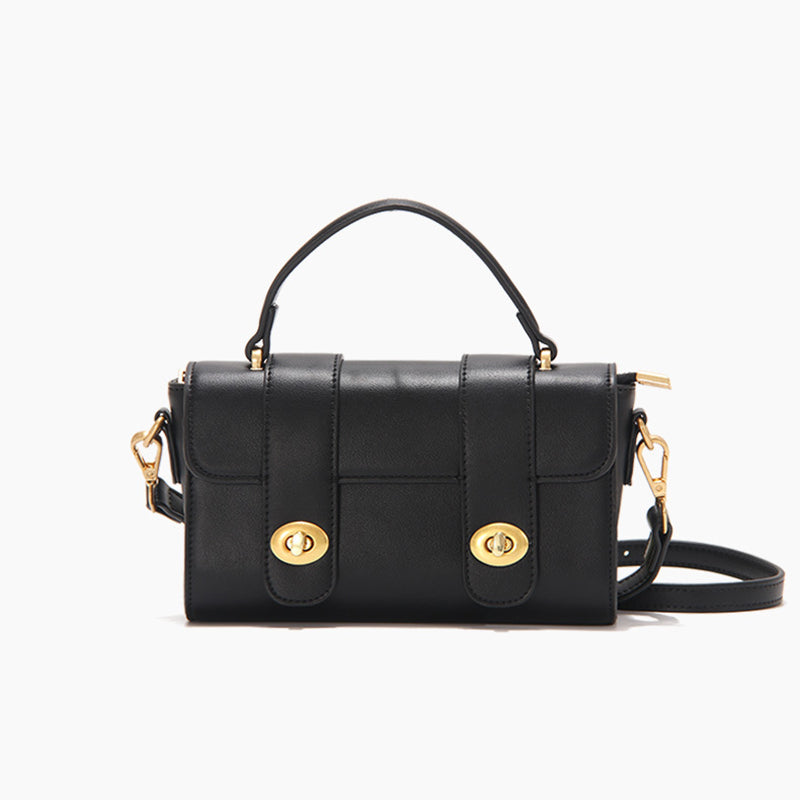Women’s Black Crossbody Handbags in Vegan Leather image