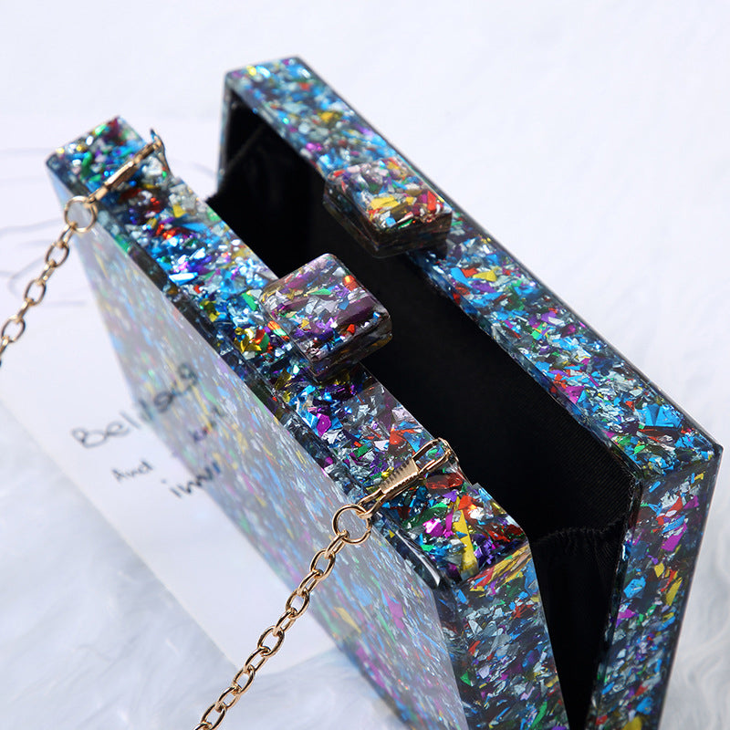 Women’s Sequined Square Evening Clutch Bags image 3