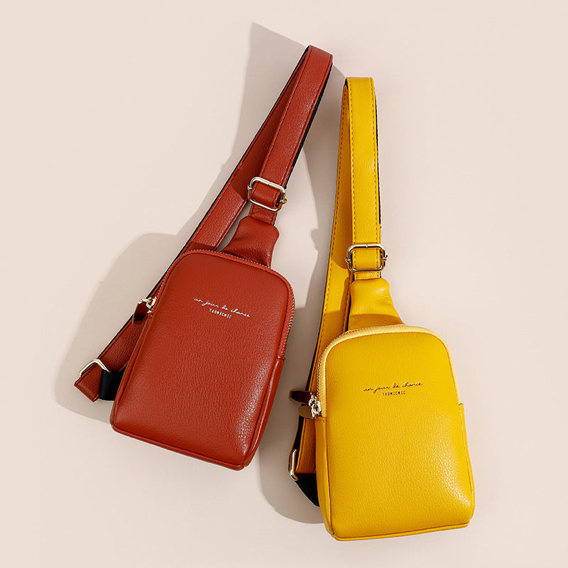 Women’s One Strap Crossbody Sling Bags in Vegan Leather image 7
