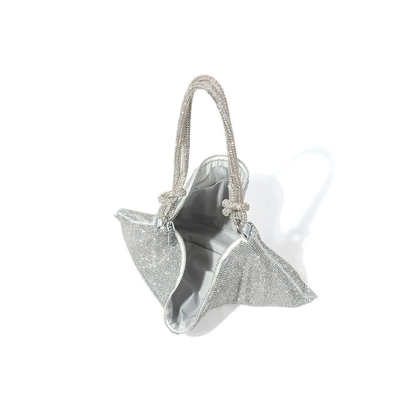 Women’s Rhinestones Evening Hobo Shoulder Bags image 4