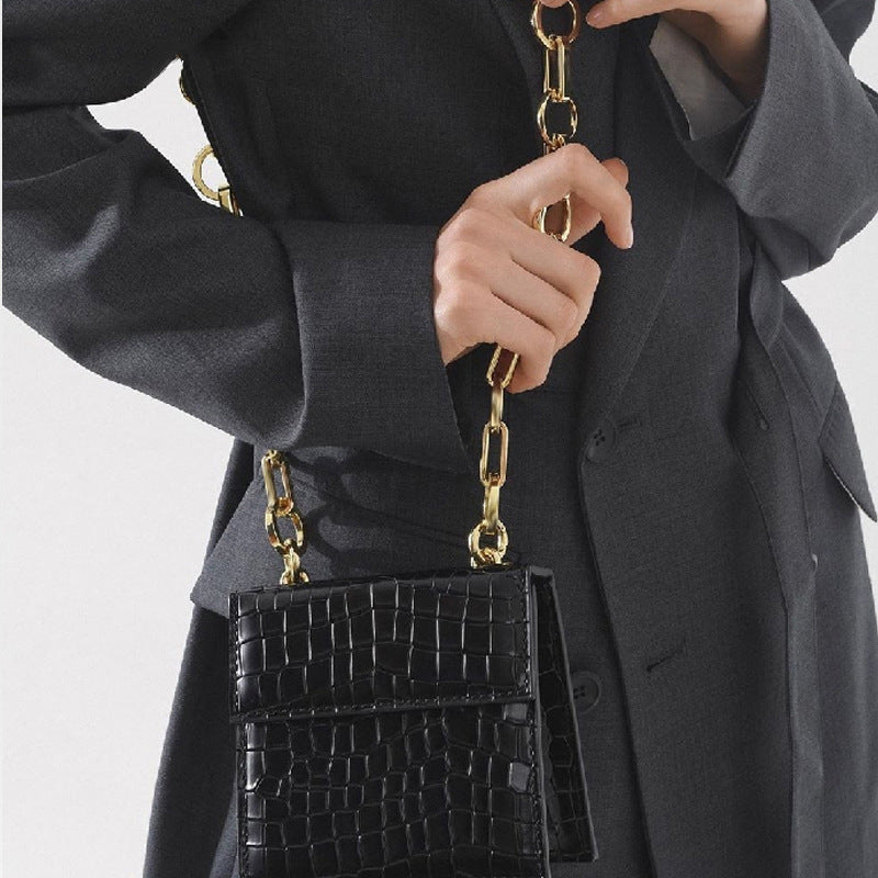Women’s Croc Embossed Small Crossbody Bags image 4