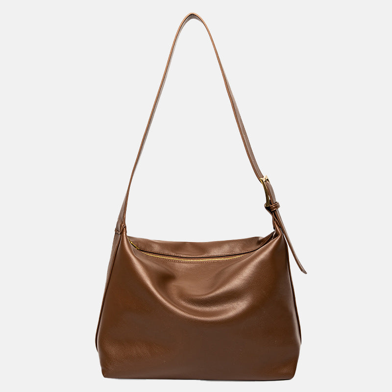 Women’s Large Soft Vegan Leather Shoulder Bags image