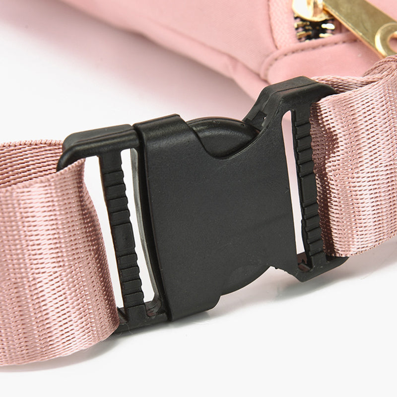 Women’s Double Zippers Waist Fanny Packs in Polyester image 5