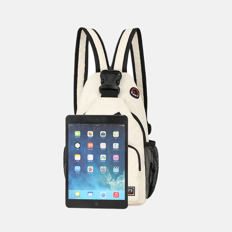 Women’s Oxford Cloth Sling Backpack image 3