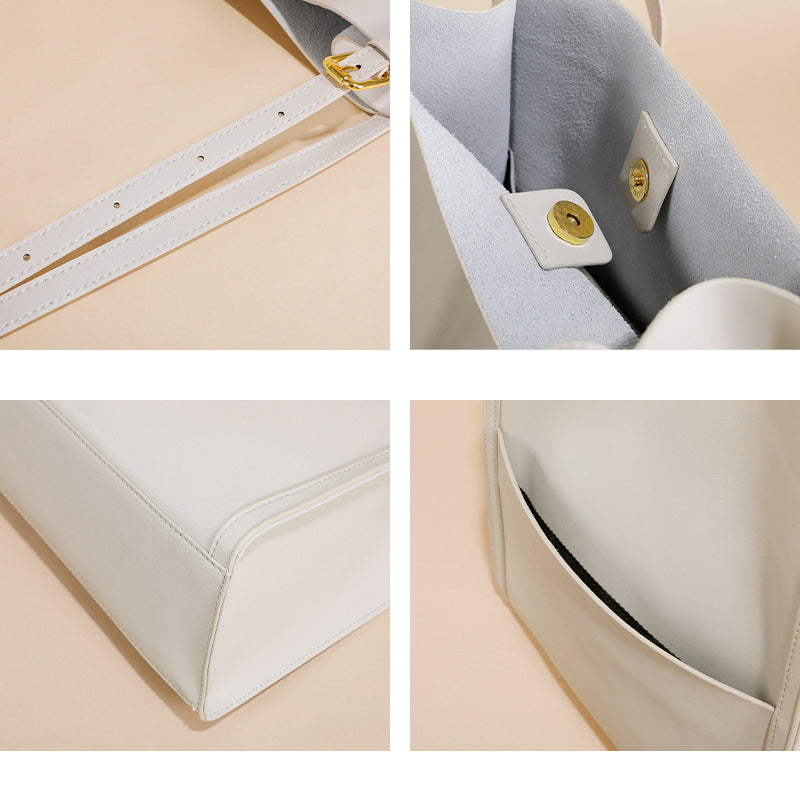 Women’s Genuine Leather Shoulder Tote Bags image 4