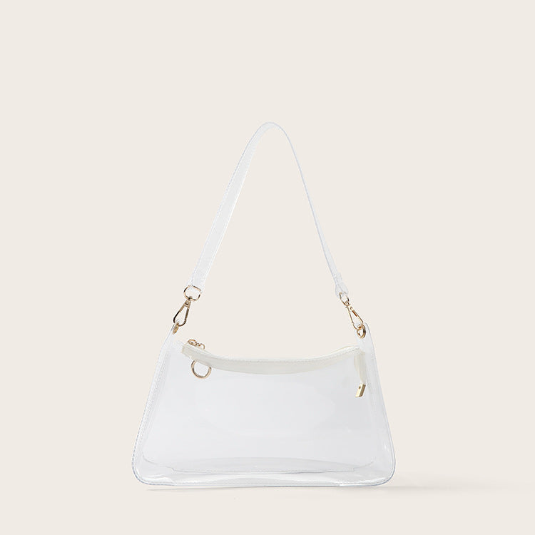 Women’s Clear PVC Baguette Bags image