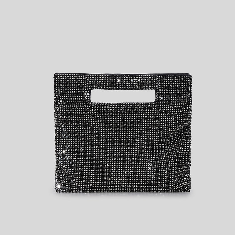 Women’s Square All Over Rhinestones Evening Clutch Bags image 7