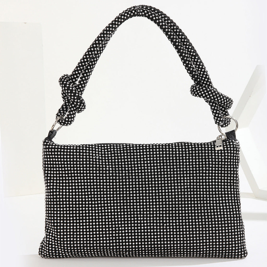 Women’s Black Rhinestones Evening Bags image 3