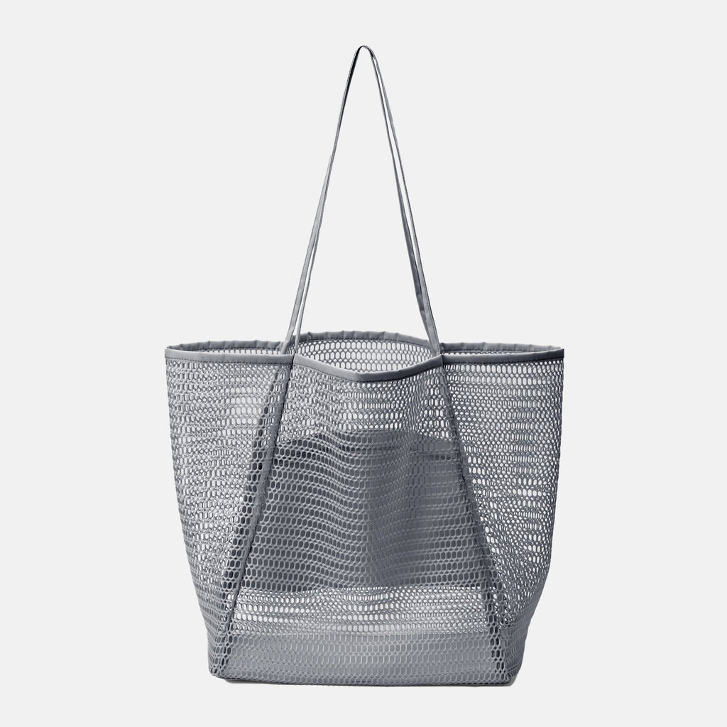 Women’s Large Mesh Beach Tote Bags image 6