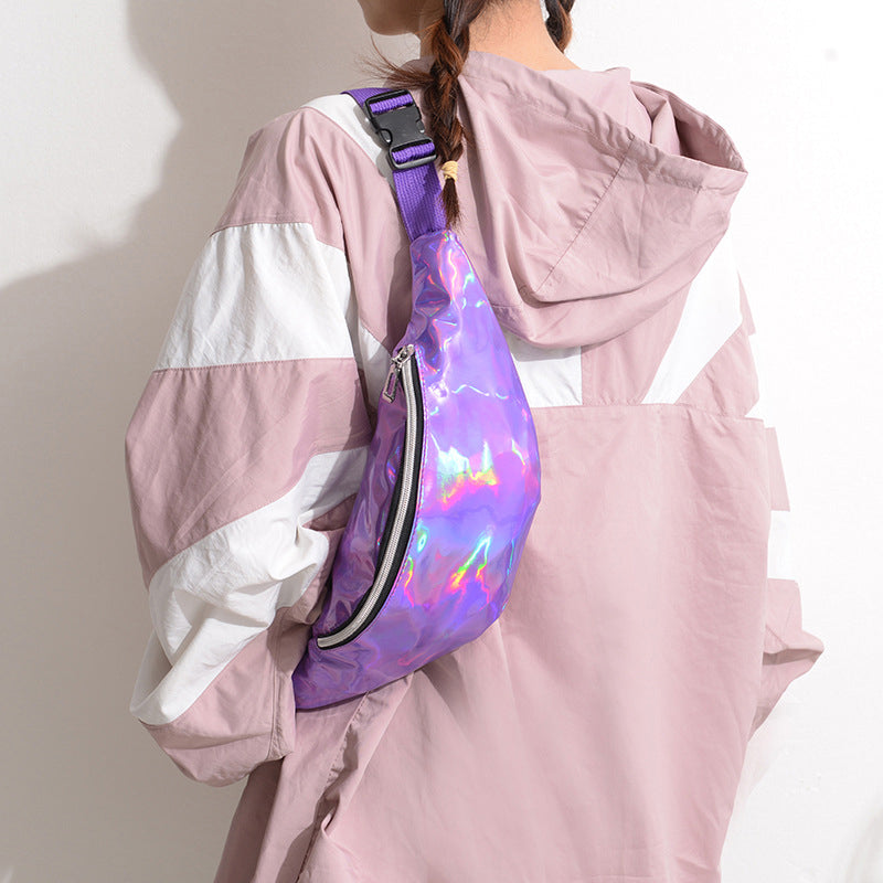 Women’s Holographic Slouchy Waist Pack Belt Bags image 10