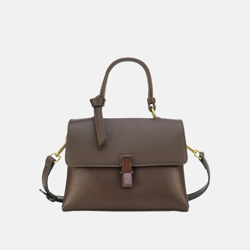 Women’s Small Top Handle Flap Shoulder Satchel Bags image