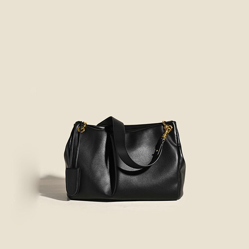 Women’s Soft Leather Cozy Shoulder Clutch Bags image 2