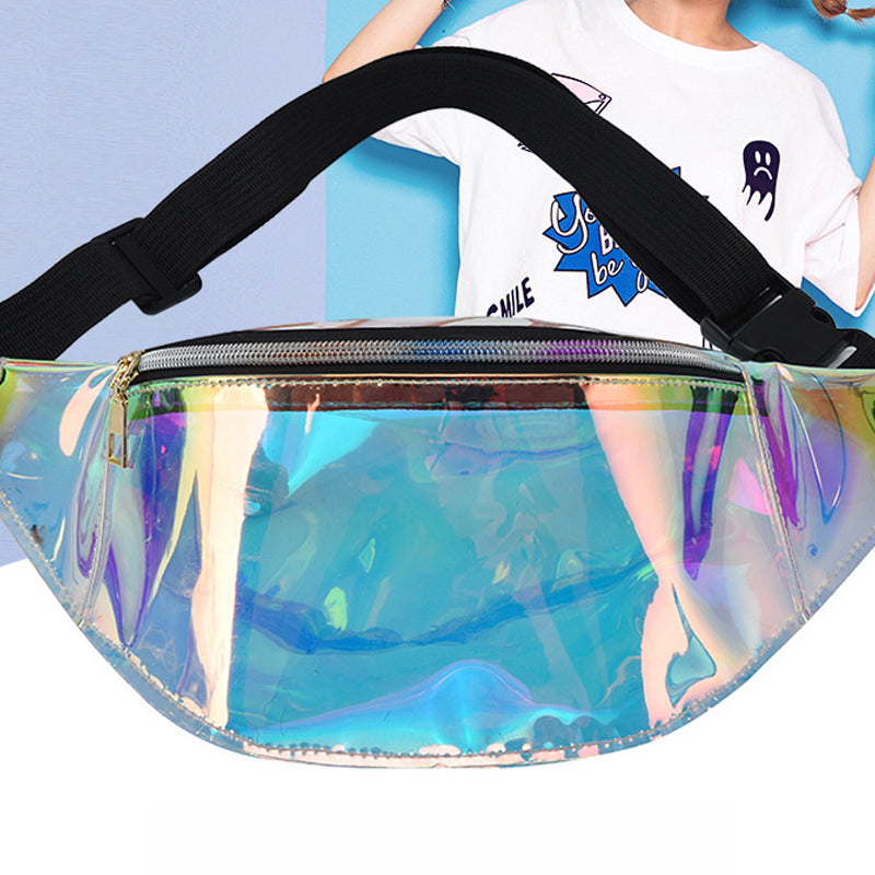 Women’s Holographic Clear PVC Fanny Packs image 4