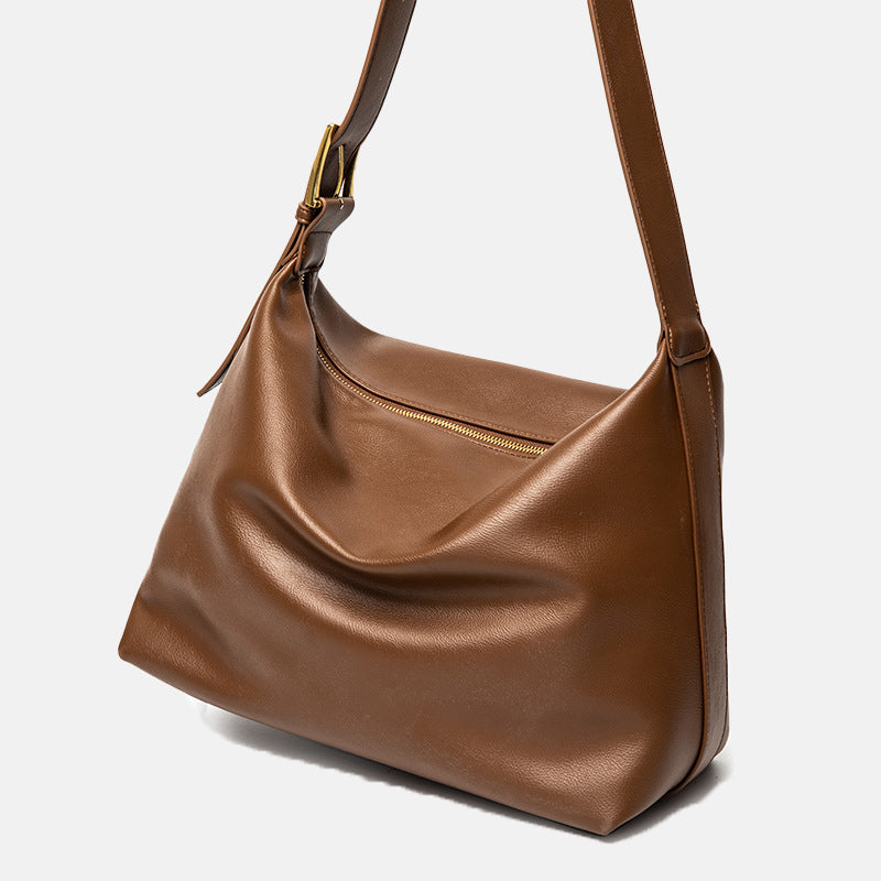 Women’s Large Soft Vegan Leather Shoulder Bags image 3