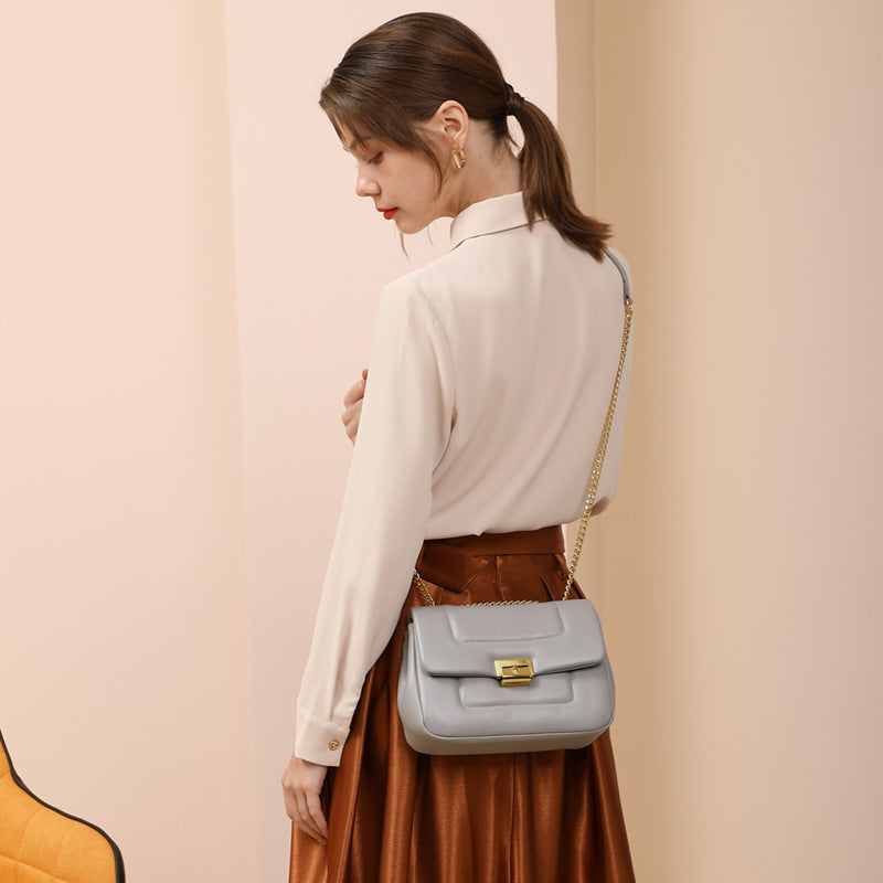Women’s Genuine Leather Puffer Convertible Crossbody Bags image 6