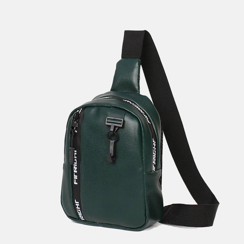 Women’s Letther Print Trim Crossbody Sling Bags image 6