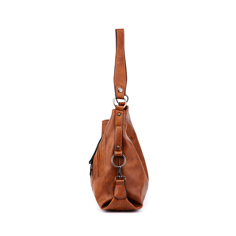 Women’s Large Vintage Vegan Hobo Bags image 2