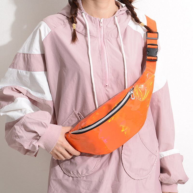 Women’s Holographic Slouchy Waist Pack Belt Bags image 15