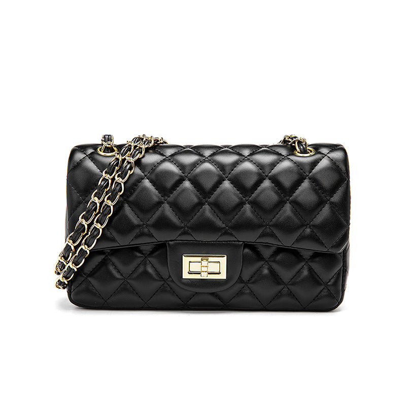 Women’s Classic Quilted Convertible Chains Crossbody Bags image 2