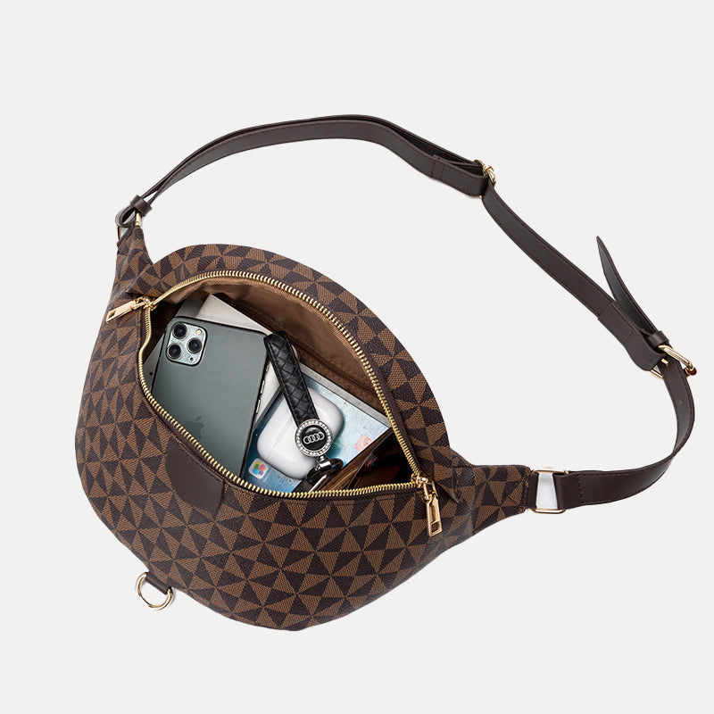 Women’s Waterproof Geometric Print Fanny Packs image 5