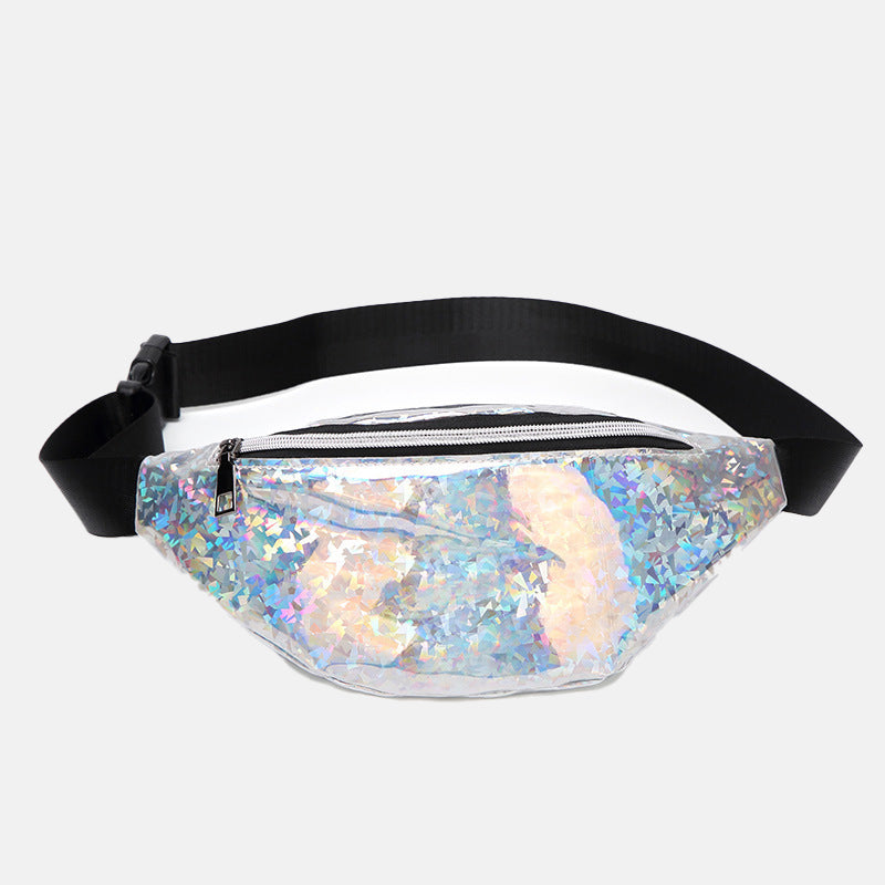 Women’s Holographic Sequined Fanny Packs Belt Bags image