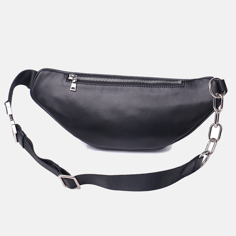 Women’s Genuine Leather Zippers Waist Bags Fanny Packs image 3