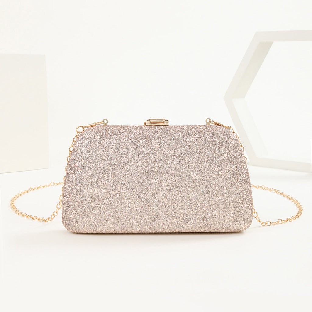 Women’s Leaves Glitter Prom Clutch Bags image 4