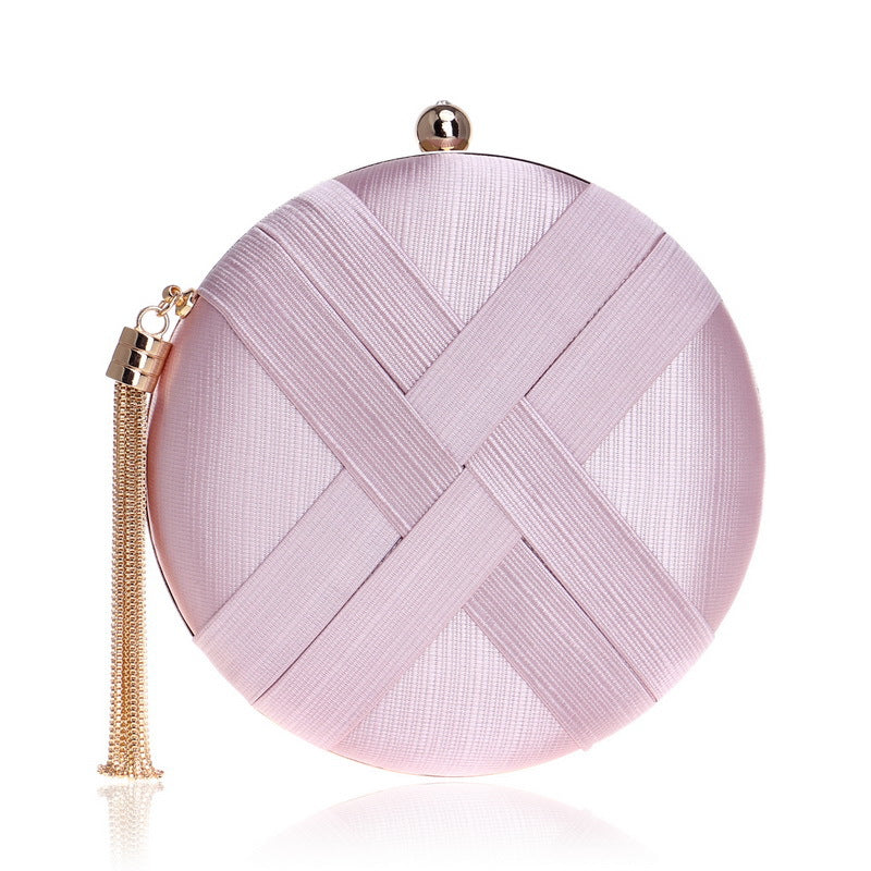 Women’s Round Tassel Evening Clutch Bags image 6