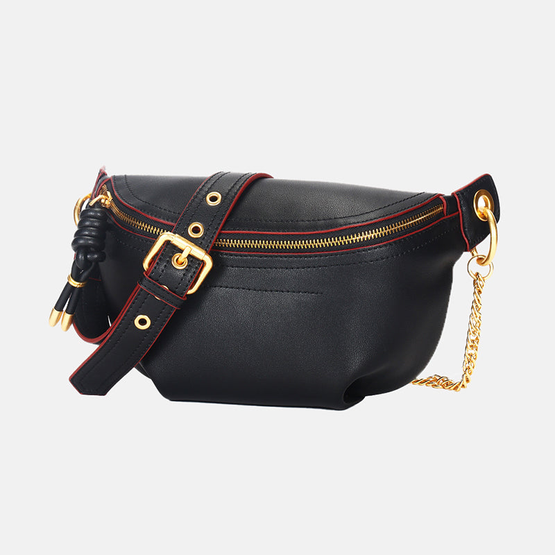 Women’s Minimal Genuine Leather Fanny Packs image 2