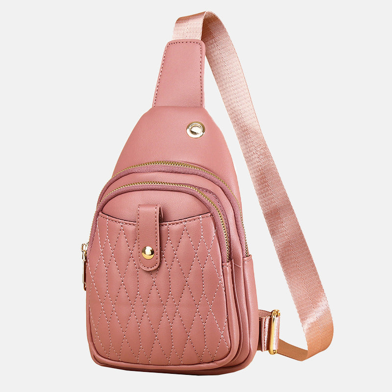 Women’s Quilted Multi-Pockets Sling Bags image