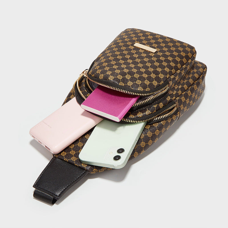 Women’s Printed Multi-Pockets Crossbody Sling Bags image 3