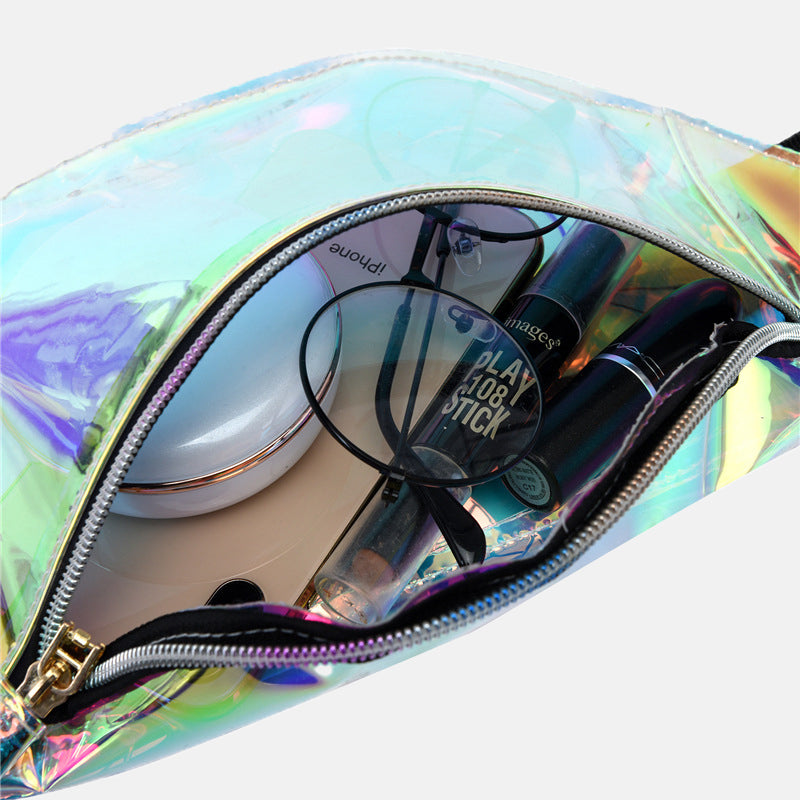 Women’s Holographic Clear PVC Fanny Packs image 5