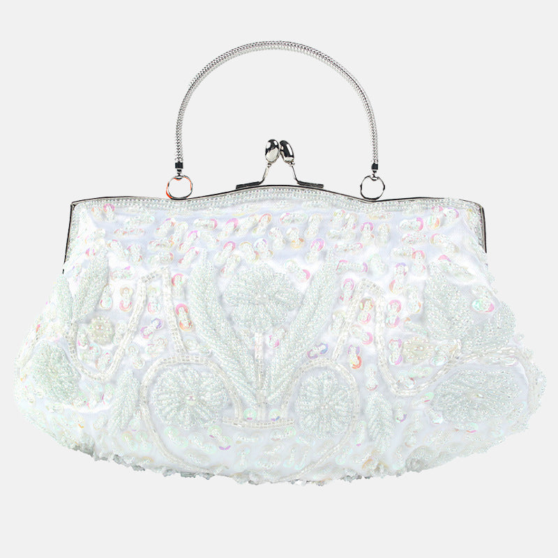 Women’s Beaded Sequined Evening Clutch Bags image 11
