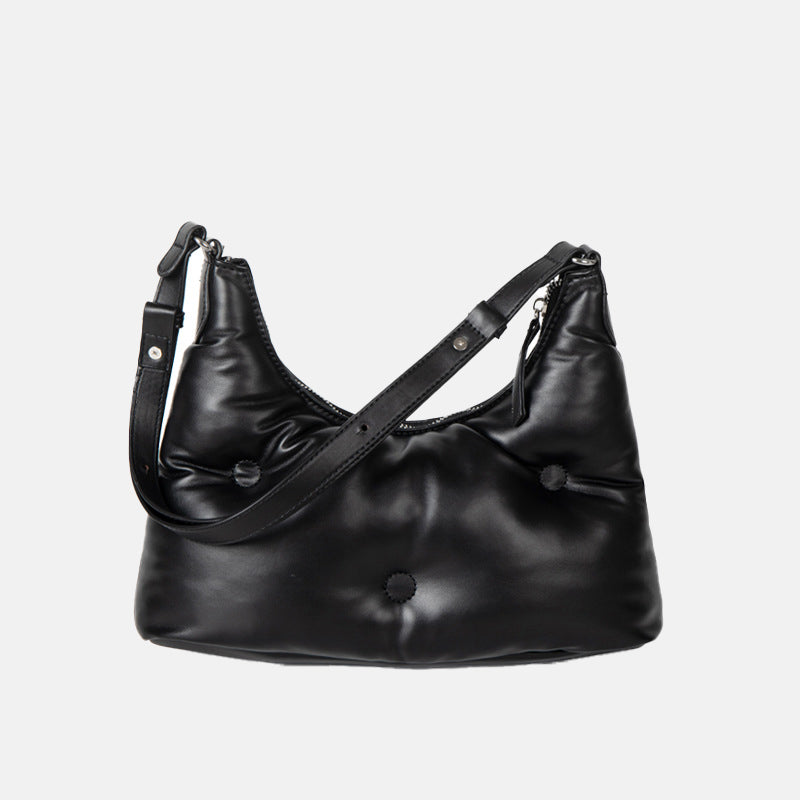 Women’s Padded Puffer Hobo Bags image 2