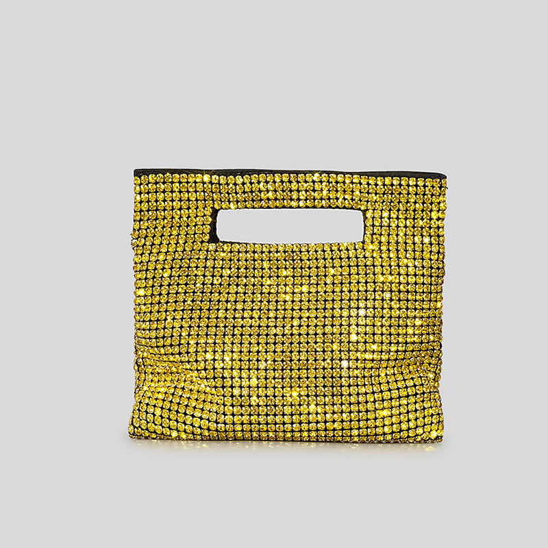 Women’s Square All Over Rhinestones Evening Clutch Bags image 8