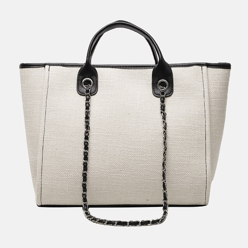 Women’s Large Canvas Beach Tote Bags image