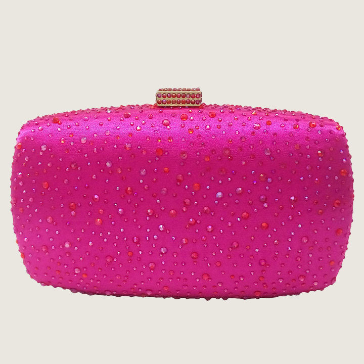 Women’s Rhinestones Evening Clutch in Satin image 4