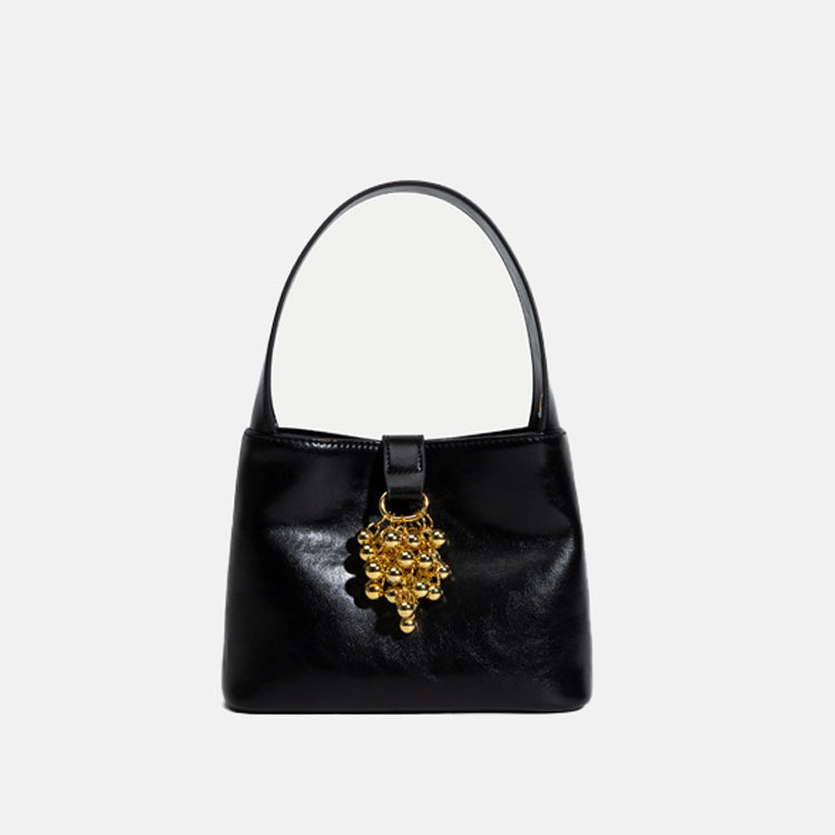 Women’s Golden Grapes Small Handbags in Genuine Leather image