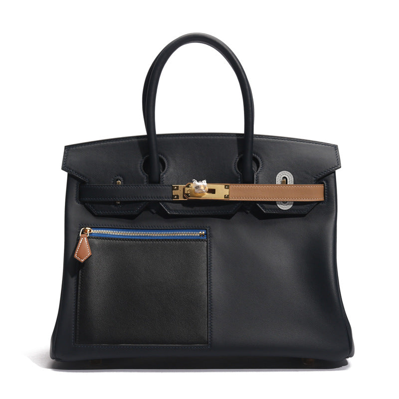 Women’s Handmade Full Grain Genuine Leather Top Handle Bags image 6