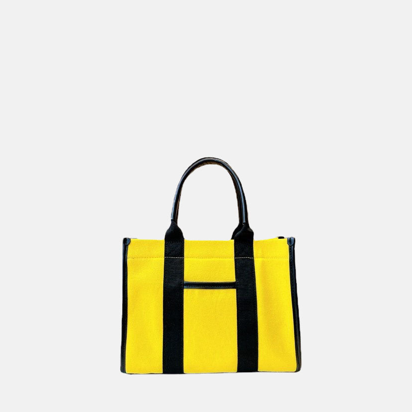 Women’s Canvas Tow Tone Tote Bags image