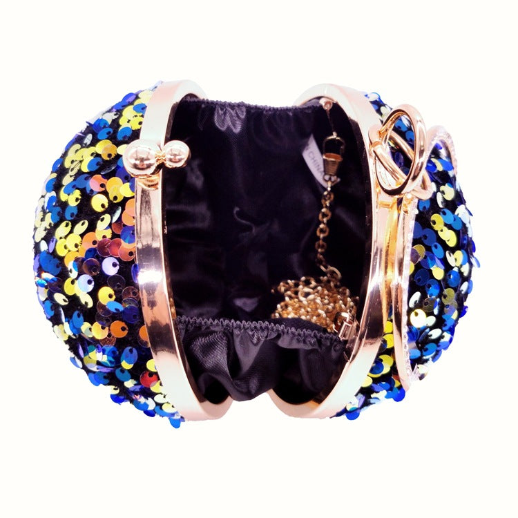 Women’s Sequined Peacock Evening Clutch image 5