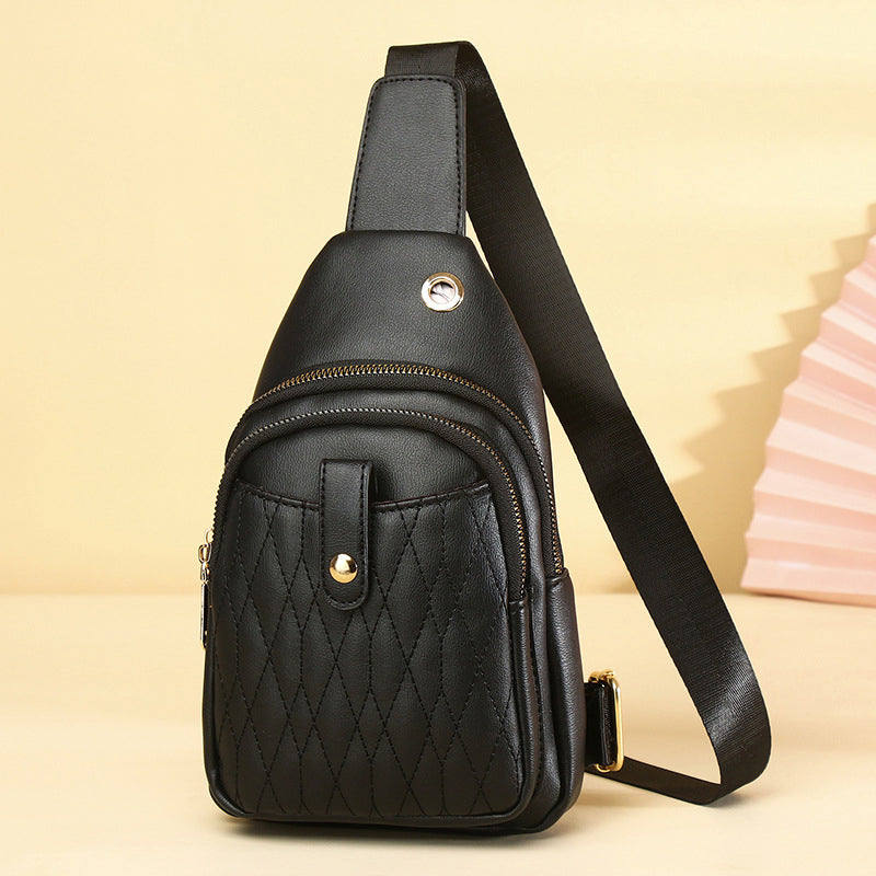 Women’s Quilted Multi-Pockets Sling Bags image 6